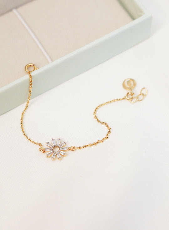Diamond flower Bracelet