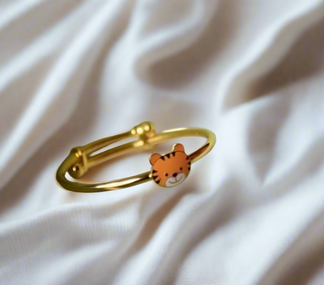 Silver Cub Adjustable Bangle