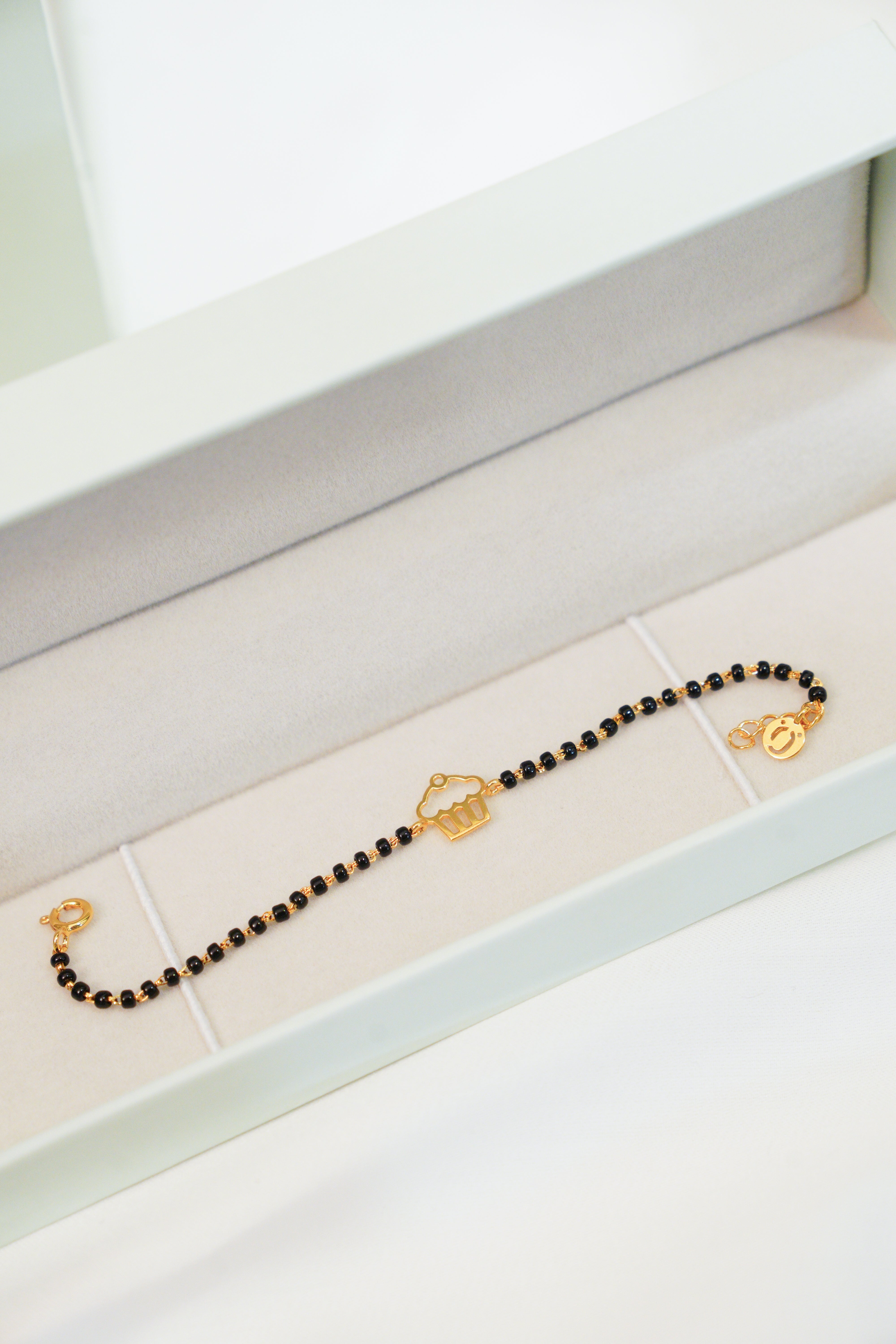 Cupcake Nazariya for babies — BIS Hallmarked evil eye nazariya, by Rajasi Jindal