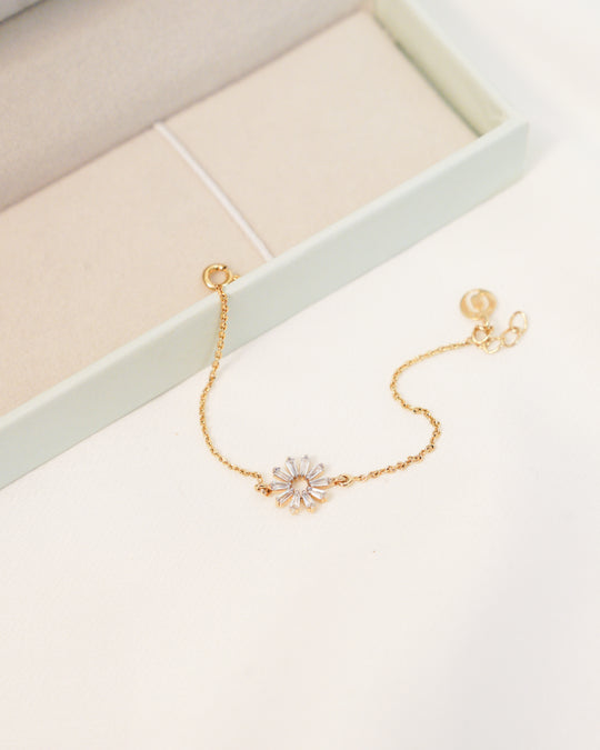 Diamond flower Bracelet