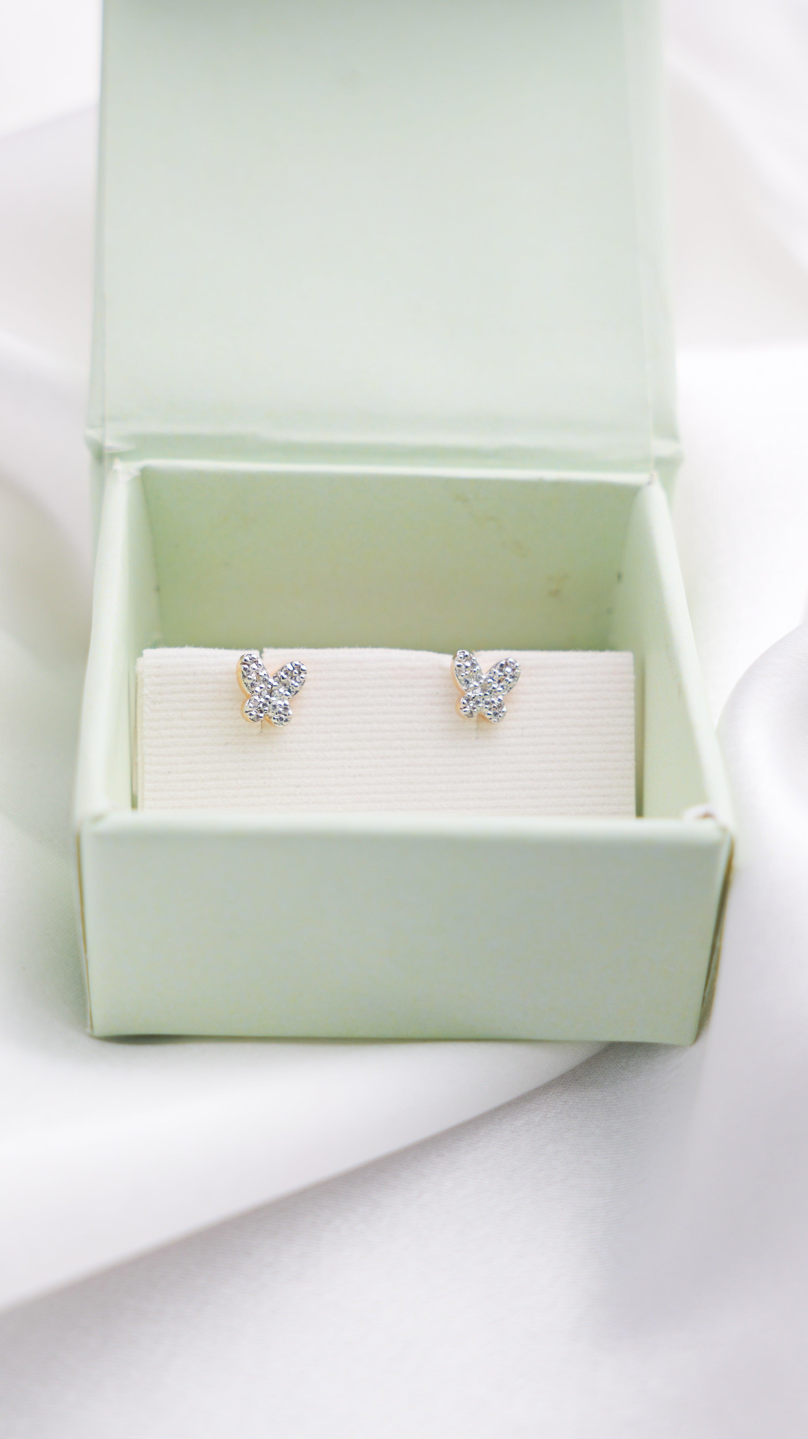 Butterfly Diamond Earrings