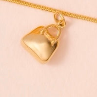 Handbag Gold Plated Charm