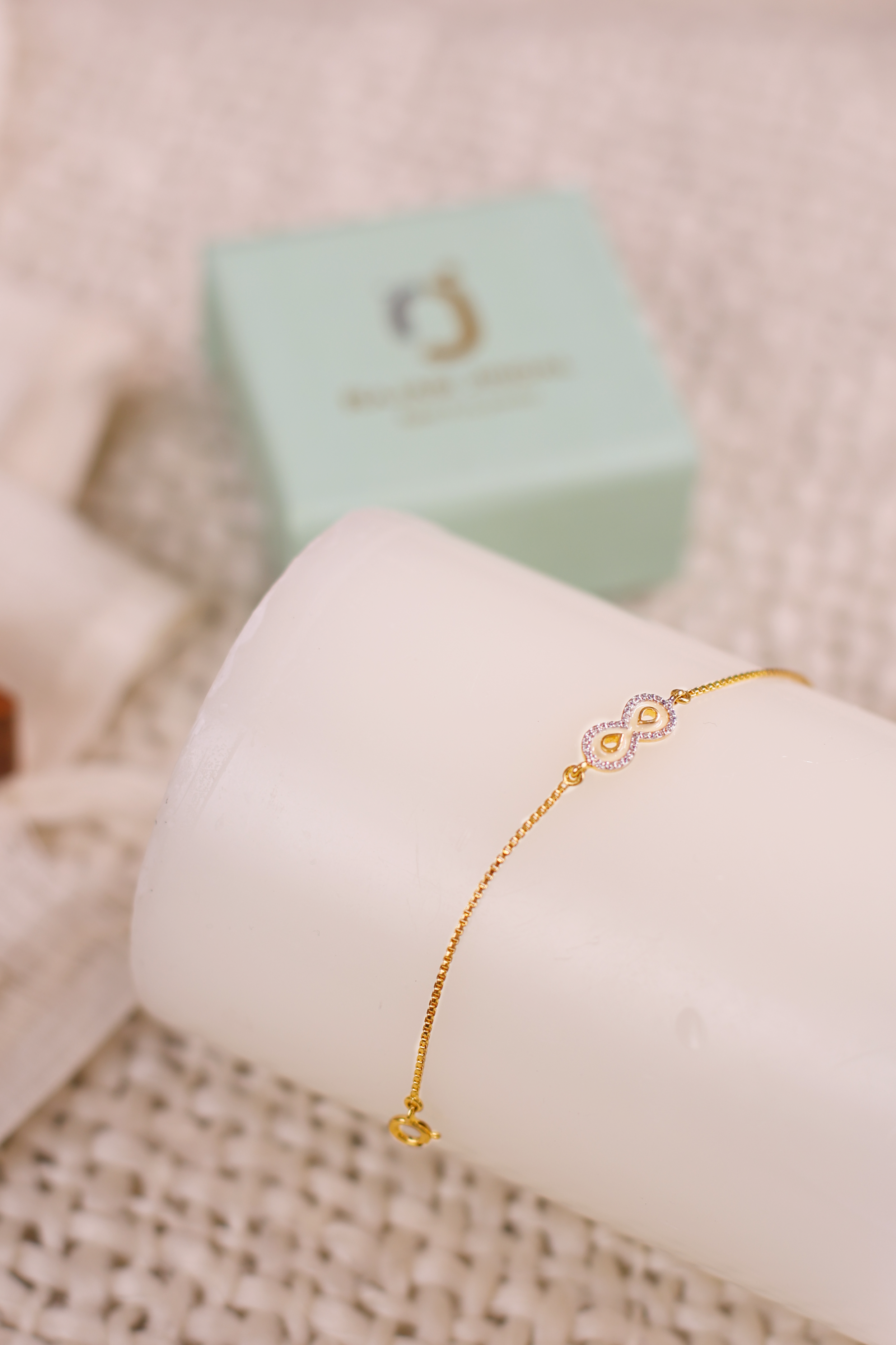 Infinity Diamond Bracelet for kids — BIS Hallmarked, by Rajasi Jindal