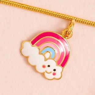 Rainbow Gold Plated Charm