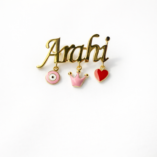 Name princess Brooch / Lapel Pin