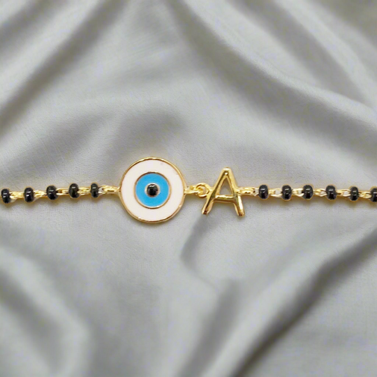 Evil Eye InitIal Gold Nazariya