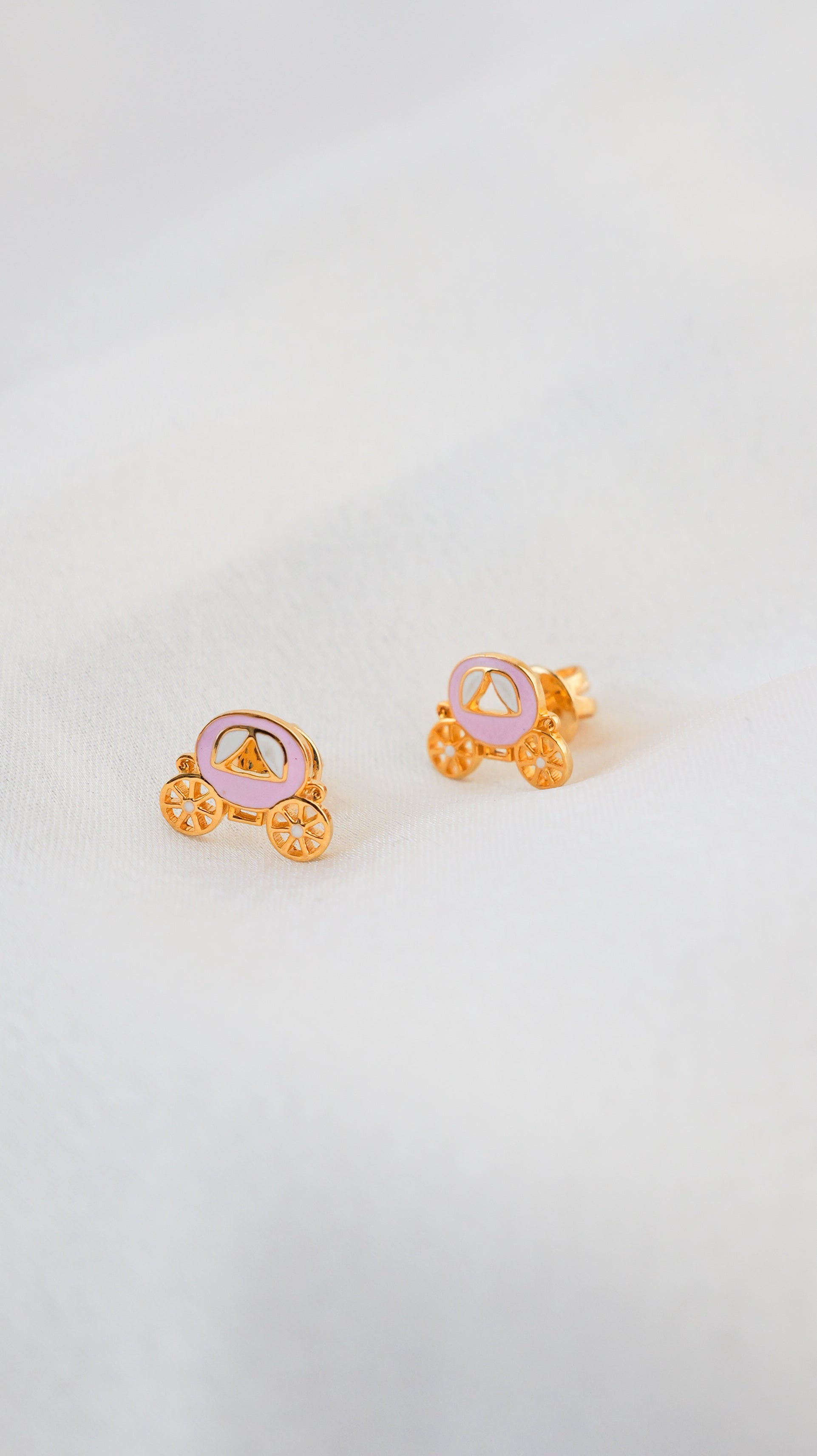 Carriage Earrings for babies and kids — BIS Hallmarked, by Rajasi Jindal