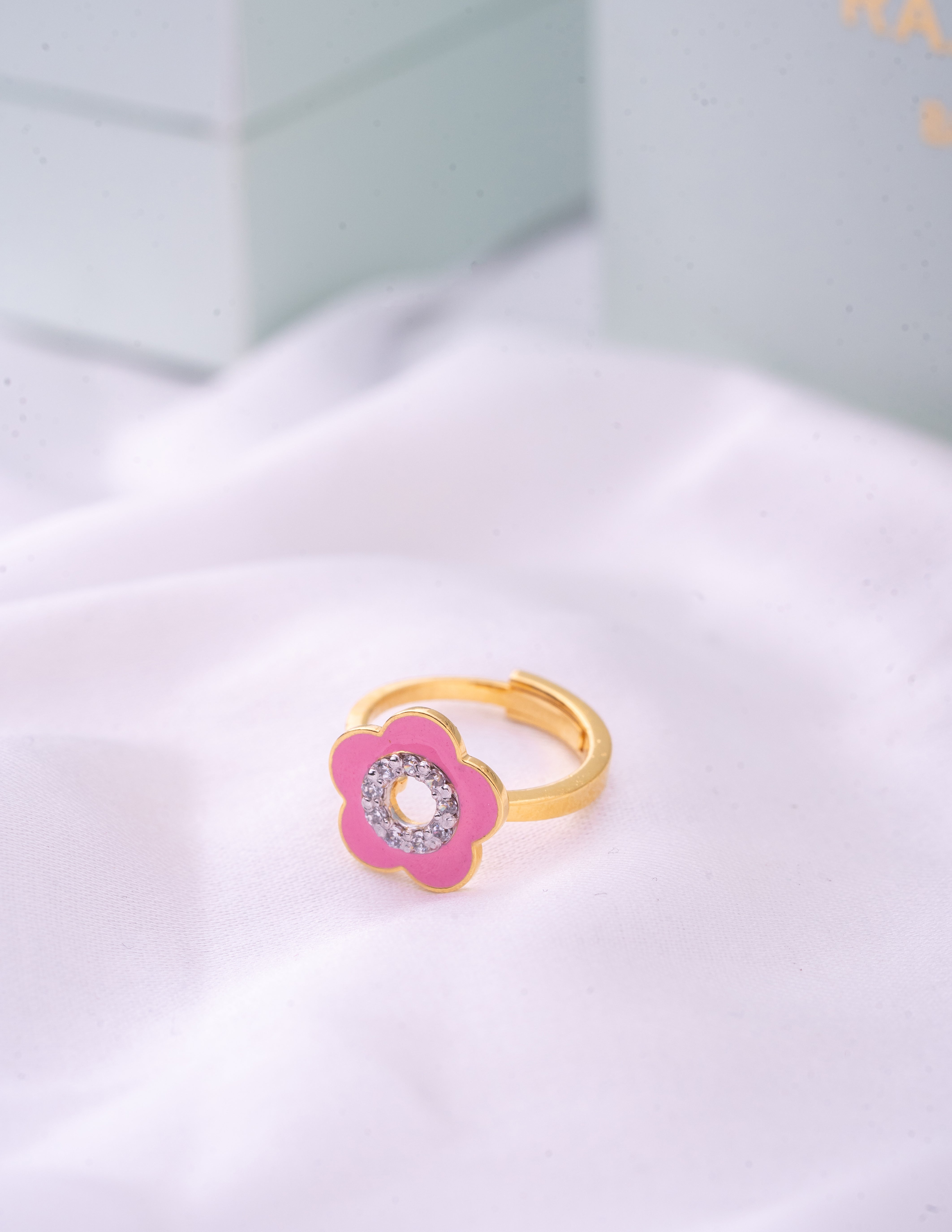 Flower Ring for kids — BIS Hallmarked, by Rajasi Jindal