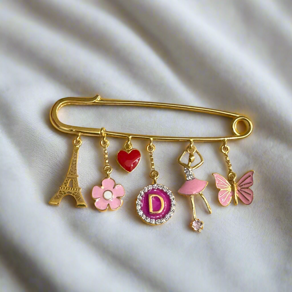 So Pink Lapel Pin for kids — by Rajasi Jindal