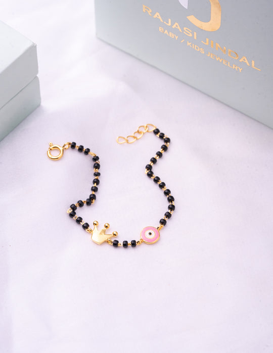 Crown evil eye Gold Nazariya