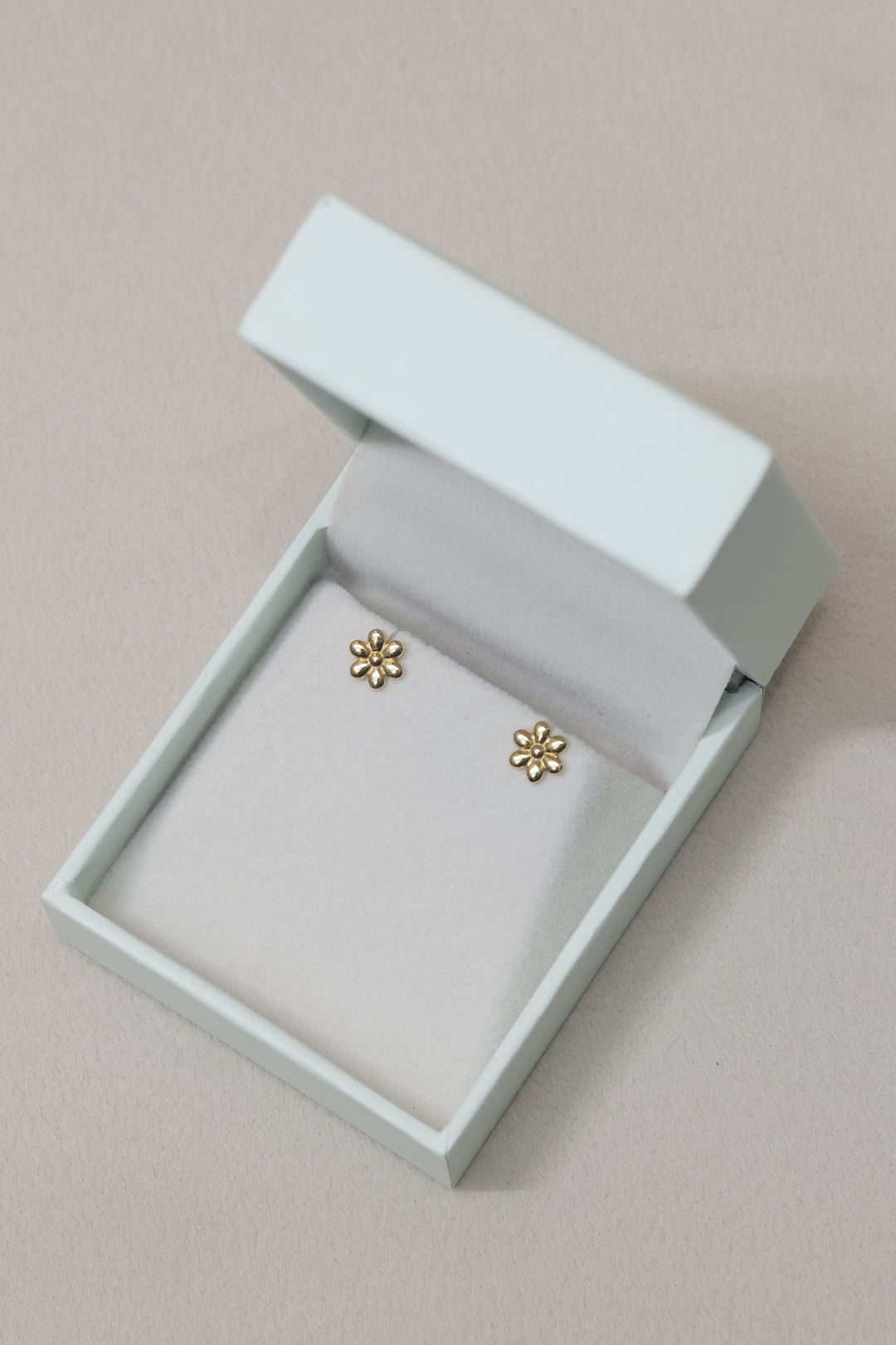 Gold Flower Earrings