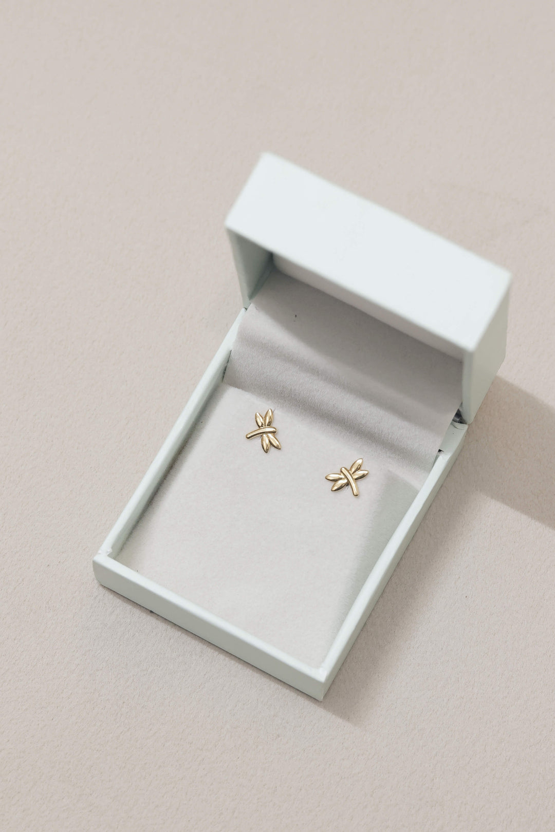 Dragonfly Gold Earrings
