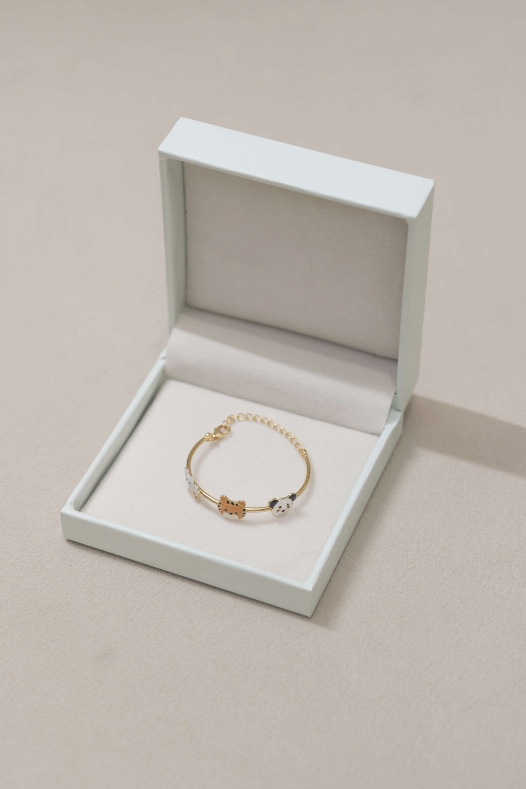 Elephant Tiger Panda Adjustable Bangle