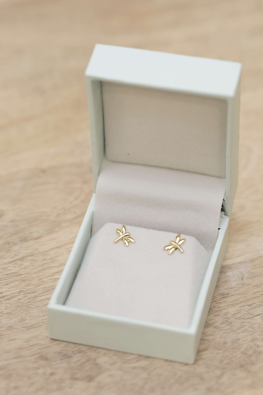 Dragonfly Gold Earrings