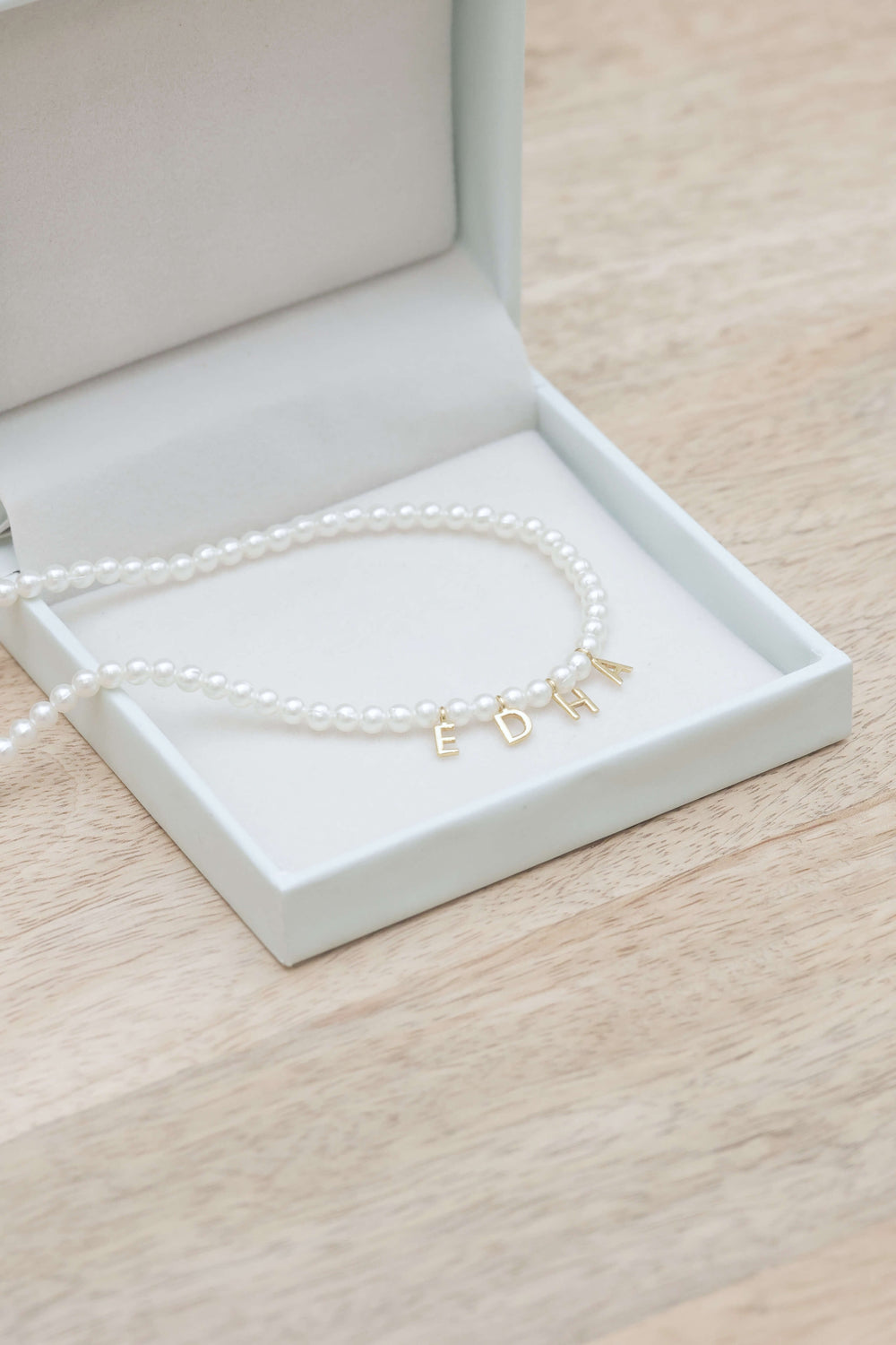 Custom Name Pearl Necklace