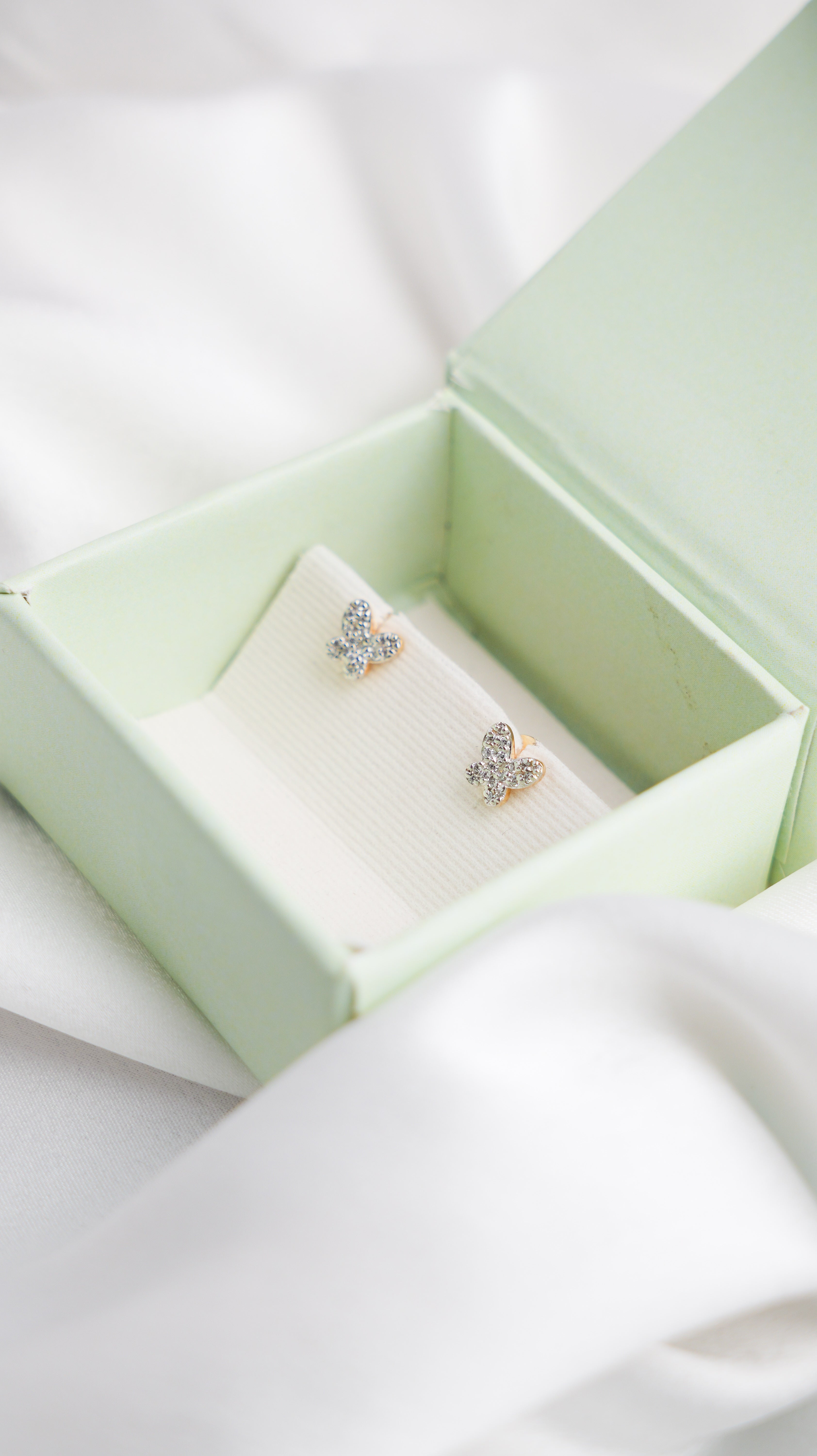 Butterfly Diamond Earrings