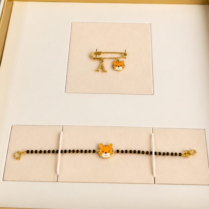 Little Wild Ones — Initial Brooch & Nazariya Duo