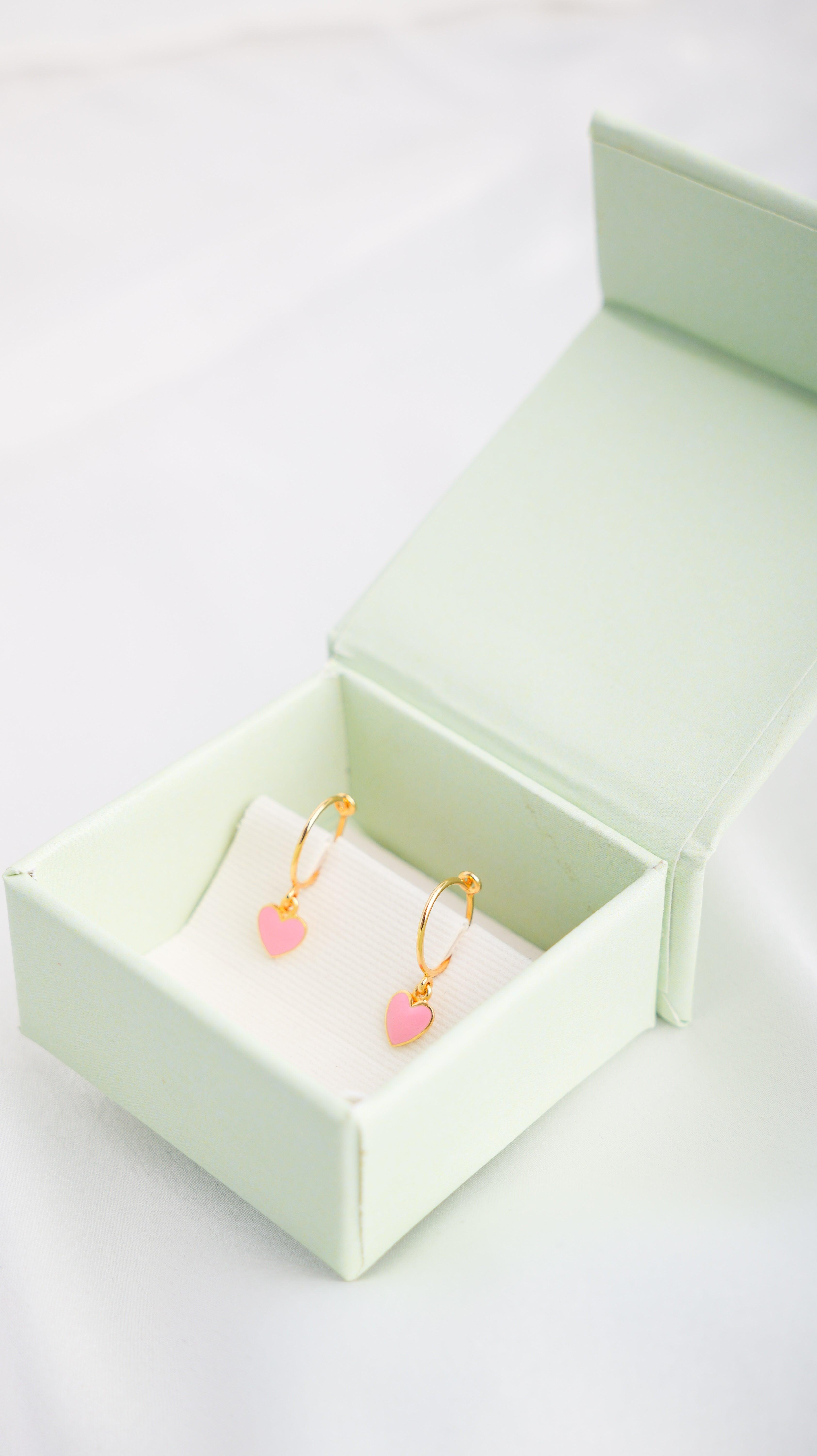 Heart Bali Earrings