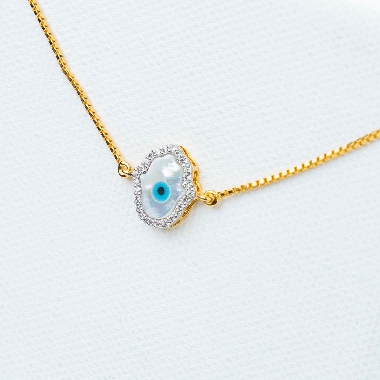 Hamsa Hand Evil Eye Bracelet for babies and kids — BIS Hallmarked, by Rajasi Jindal