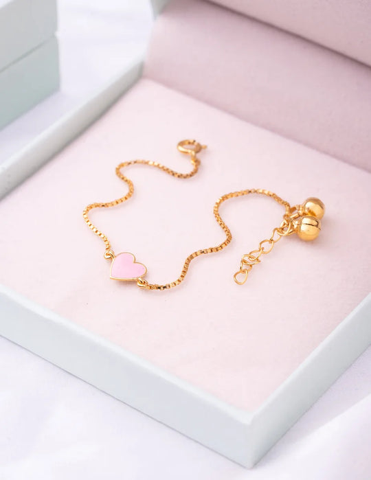 Heart Silver Payal (PAIR)