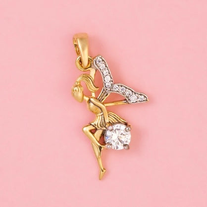 Ballerina Gold Plated Charm