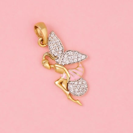 Ballerina Gold Plated Charm