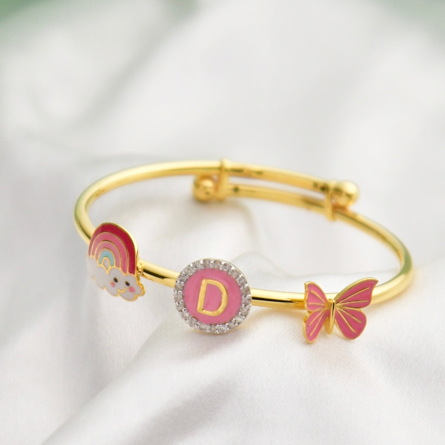 My Girl Silver Adjustable Bangle for babies and kids — BIS Hallmarked 925 silver, by Rajasi Jindal