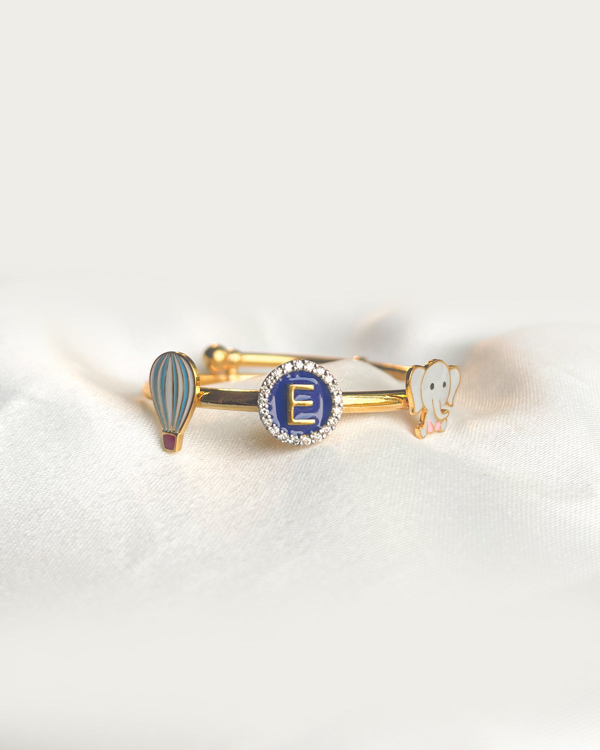 Fly High Silver Adjustable Bangle for babies and kids — BIS Hallmarked 925 silver, by Rajasi Jindal