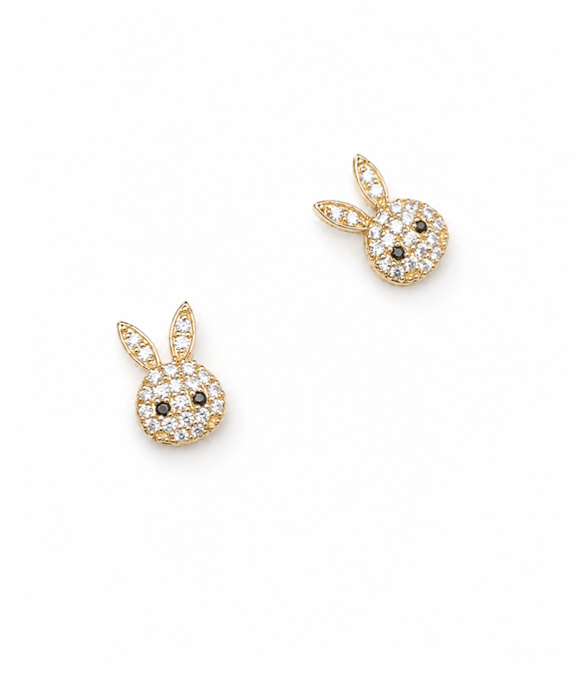 Rabbit Gold Earrings