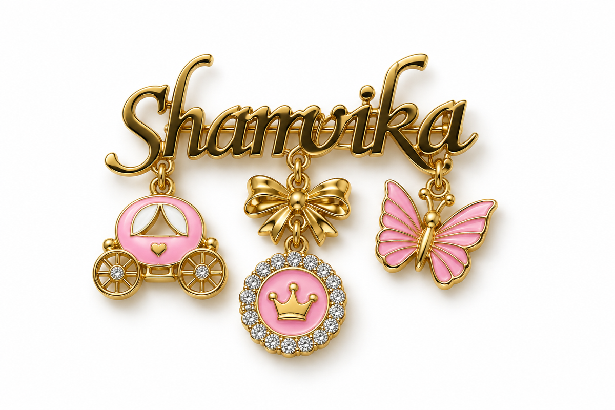 Hey there! Name Brooch / Lapel Pin