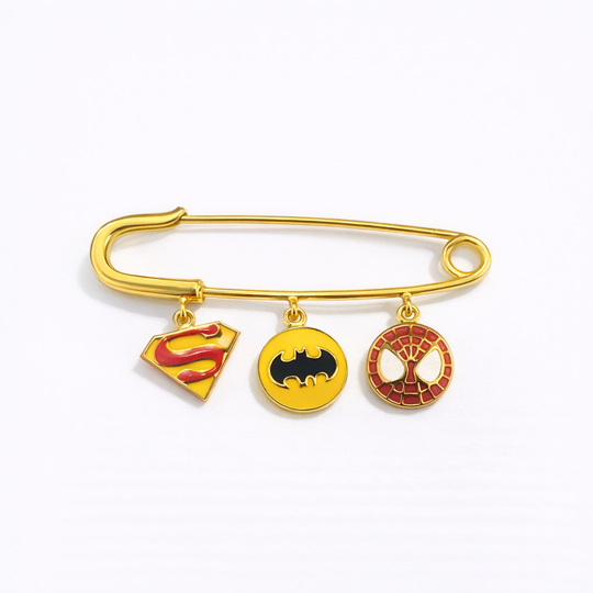 Super Hero Lapel Pin