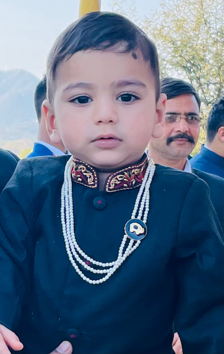 Elephant Traditional Toda Indian Pendant for kids — BIS Hallmarked, by Rajasi Jindal