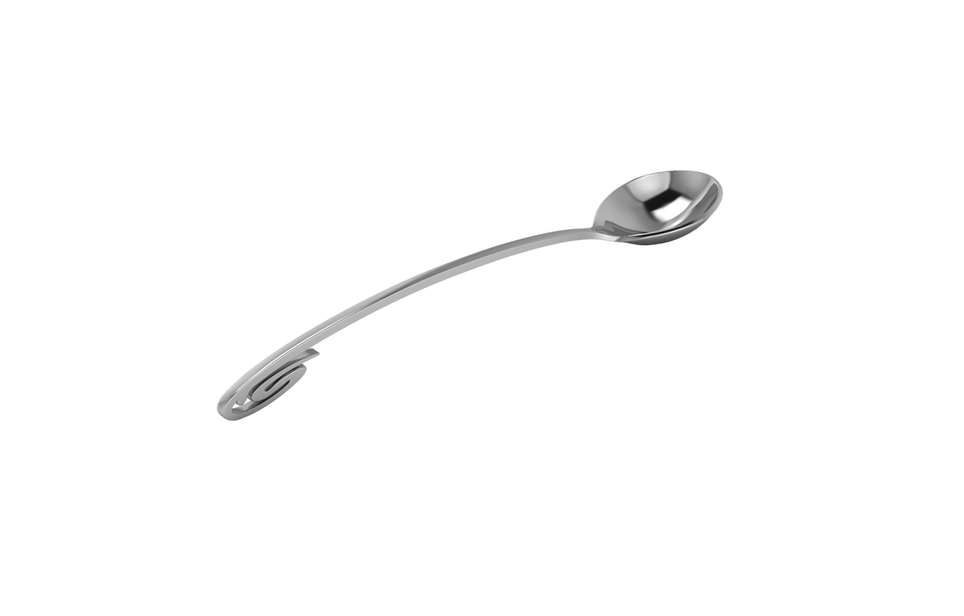 Sterling Silver Spoon for Baby and Child - Curved