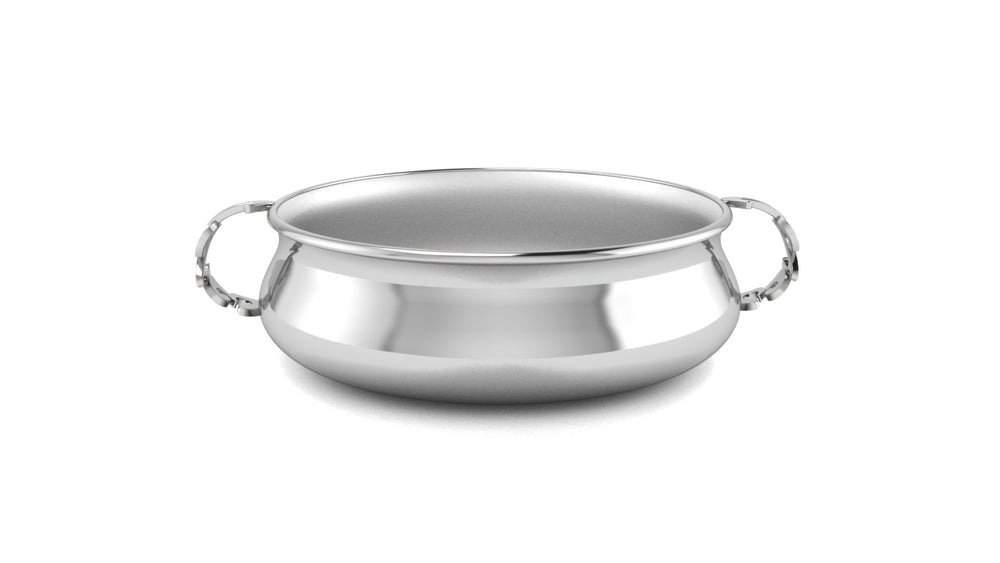 Silver Bowl for Baby and Child - 123 Feeding Porringer