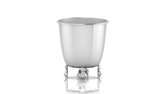 Silver Duck Baby Cup