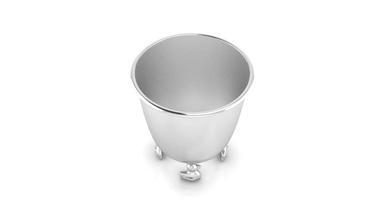 Silver Duck Baby Cup