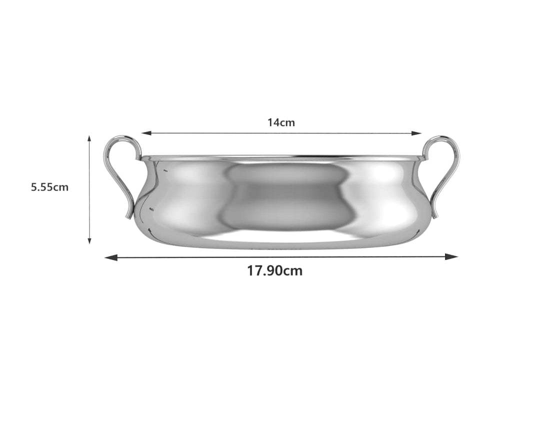 Sterling Silver Bowl for Baby and Child - Classic Feeding Porringer