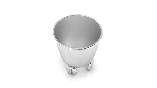 Silver Elephant Baby Cup