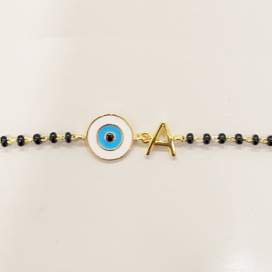Evil Eye InitIal Gold Nazariya