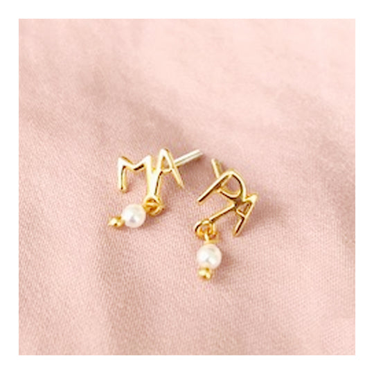 Ma-Pa Gold Earrings