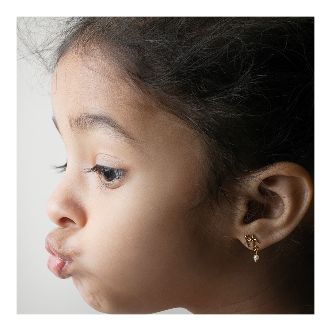 Baby Girl Golden Earrings: The perfect accessories | Dishis Jewels