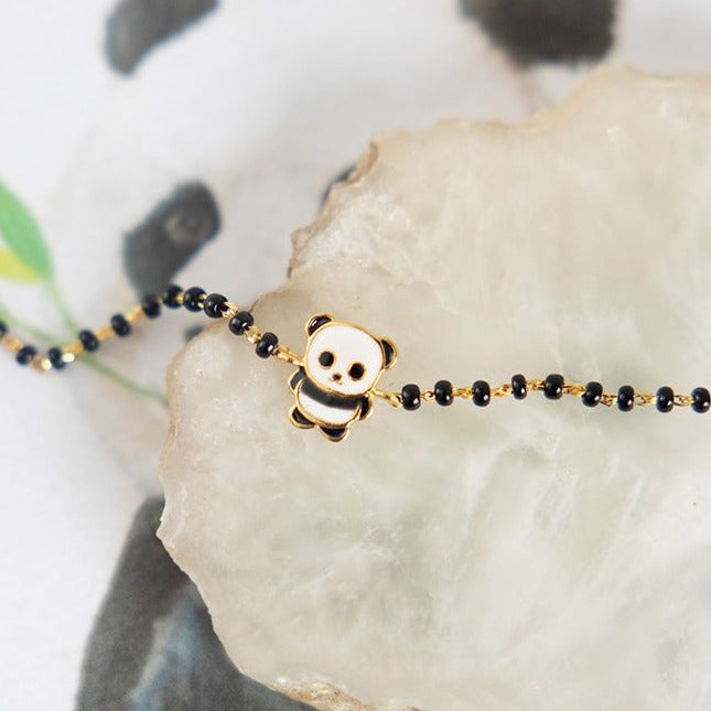Hey Panda Silver Nazariya for babies — BIS Hallmarked 925 silver nazariya, by Rajasi Jindal