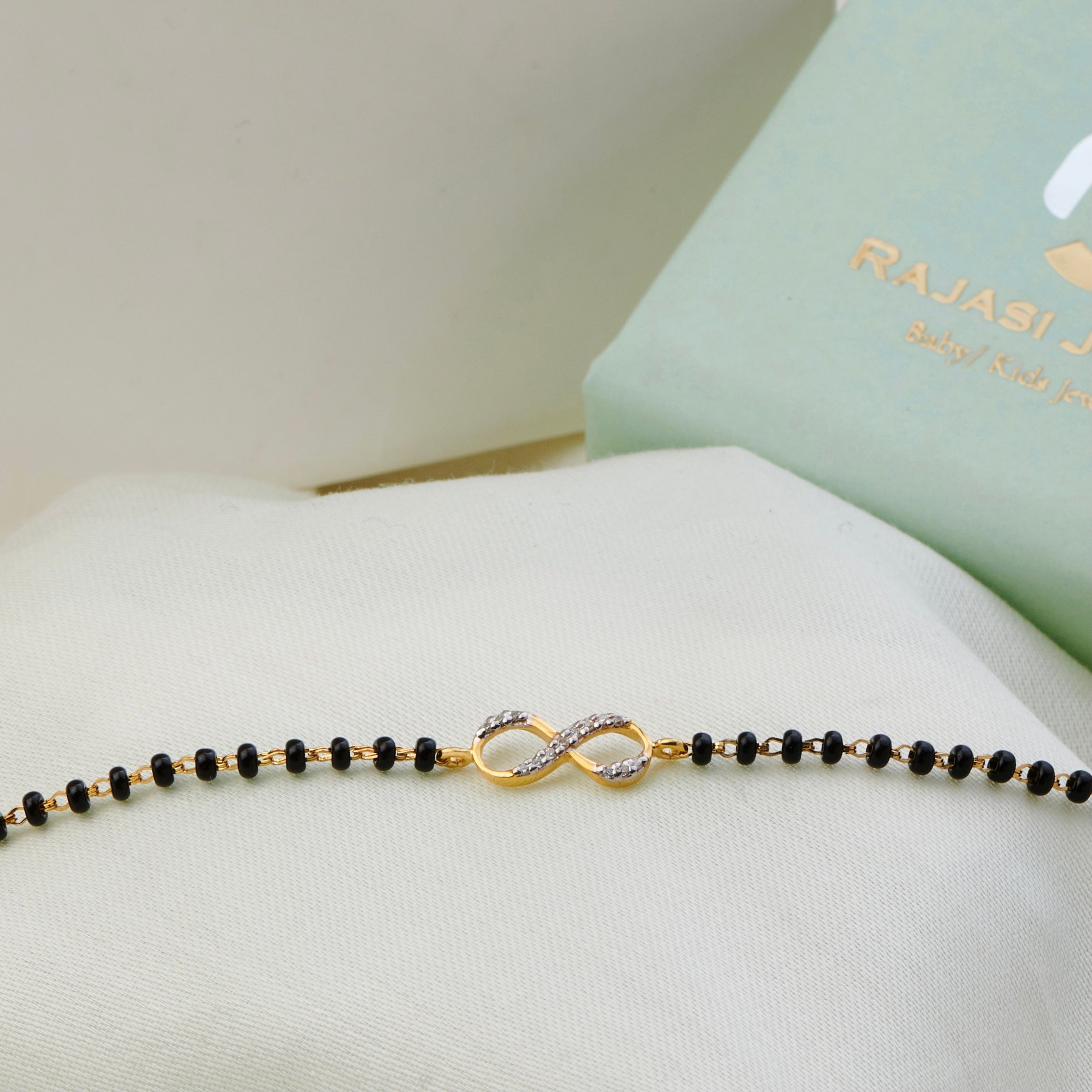 Infinity Silver Nazariya for babies — BIS Hallmarked 925 silver nazariya, by Rajasi Jindal