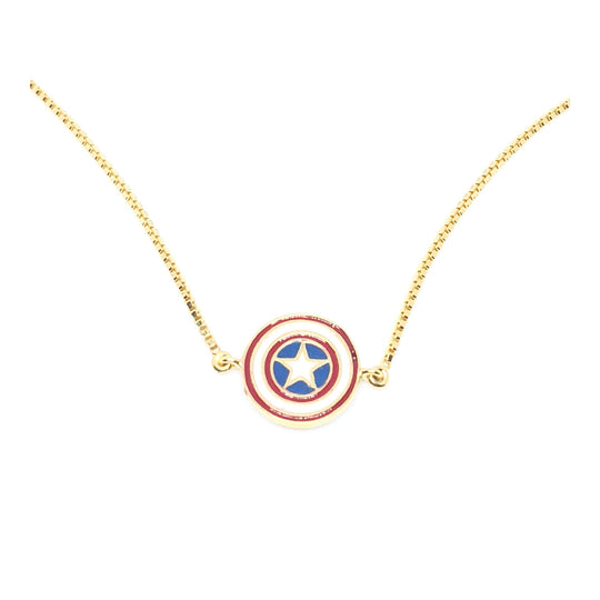 Captain America Silver Bracelet