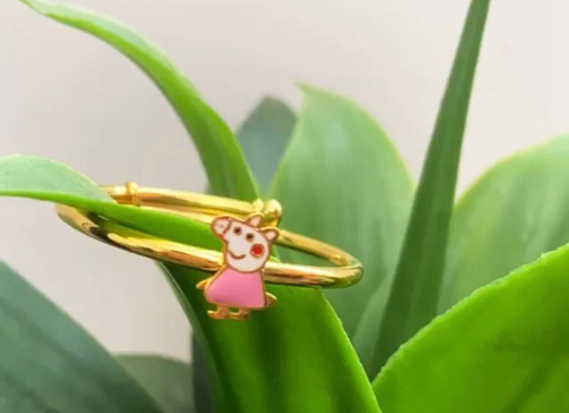 Po the Panda Silver Adjustable Bangle for babies and kids — BIS Hallmarked 925 silver, by Rajasi Jindal