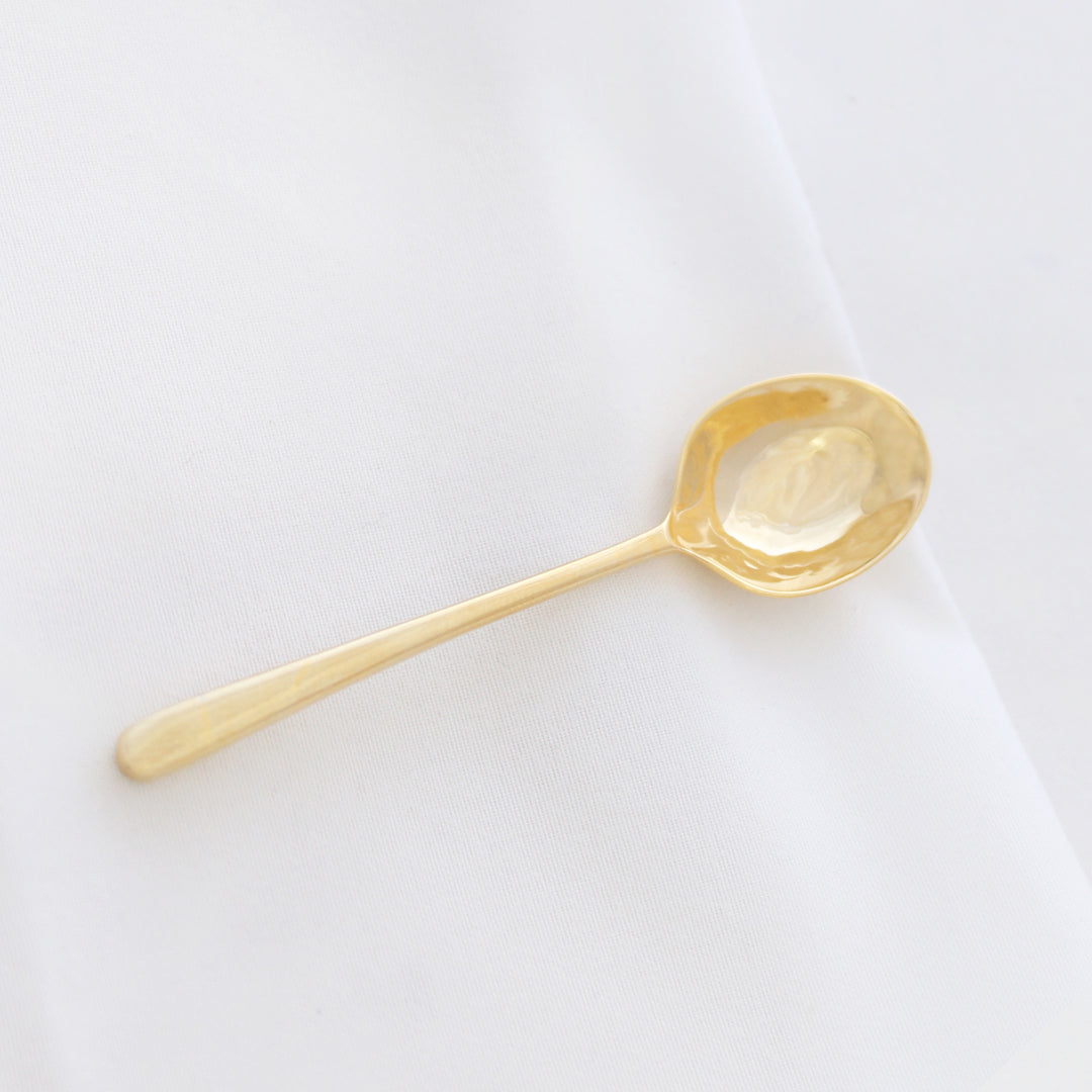 18k Gold Spoon